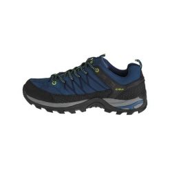 Buty trekkingowe CMP Rigel. Czarne buty trekkingowe męskie CMP, z materiału, bez zapięcia. Za 389.30 zł.