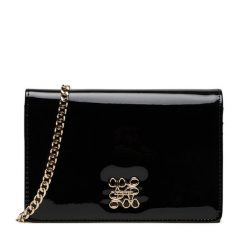 Torebka Nine West. Czarne listonoszki damskie Nine West, bez wzorów, bez dodatków. Za 169.99 zł.