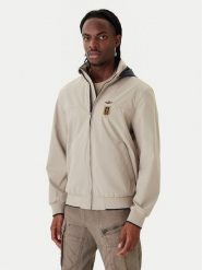 Aeronautica Militare Kurtka bomber 261AB3050UCT04290 Beżowy Regular Fit. Brązowe kurtki męskie AERONAUTICA MILITARE, m, bez wzorów, z syntetyku, bez kaptura. Za 899.99 zł.