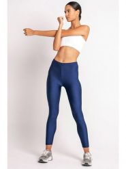 Onamaste Legginsy sportowe w kolorze granatowym rozmiar: S/M. Niebieskie legginsy damskie Onamaste, m, bez wzorów. Za 82.95 zł.