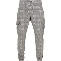 Spodnie Urban Classics glen cargo jogusers. Białe spodnie materiałowe męskie Urban Classics, z poliesteru. Za 200.00 zł.