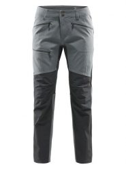 Haglöfs Spodnie funkcyjne "Rugged Flex" w kolorze szaro-czarnym rozmiar: 36. Szare spodnie dresowe damskie Haglöfs, bez wzorów. Za 197.17 zł.