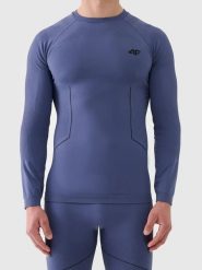 4F Podkoszulek funkcyjny w kolorze niebieskim rozmiar: L/XL. Niebieskie bielizna termoaktywna męska 4f, l, bez wzorów, z materiału. Za 104.64 zł.