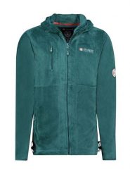 Canadian Peak Kurtka polarowa "Uploadeak" w kolorze zielonym rozmiar: XL. Zielone kurtki męskie Canadian Peak, xl, z aplikacjami, z materiału, bez kaptura. Za 135.81 zł.