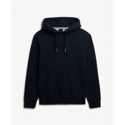 Bluza z kapturem Superdry Vintage Logo. Niebieskie bluzy z kapturem męskie Superdry., l, z materiału. Za 356.90 zł.