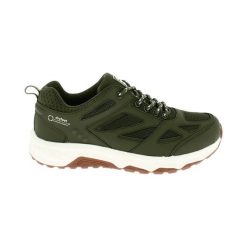 Buty trekkingowe Élémenterre Sanbona EV. Zielone buty trekkingowe męskie Elementerre, na lato, z nylonu, bez zapięcia, trekkingowe. Za 271.50 zł.