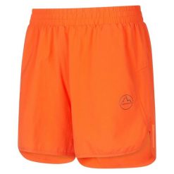 Szorty damskie La Sportiva Sudden. Czerwone szorty damskie La Sportiva, bez wzorów, z elastanu. Za 226.80 zł.