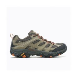 Buty turystyczne Merrell Moab 3 Gore-Tex. Brązowe buty trekkingowe męskie MERRELL, z gore-texu, bez zapięcia, trekkingowe, gore-tex. Za 692.00 zł.