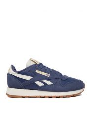 Reebok Sneakersy EO-CLASSIC LEATHER 100272621 Granatowy. Niebieskie buty sportowe chłopięce Reebok, ze skóry, bez zapięcia. Za 249.99 zł.