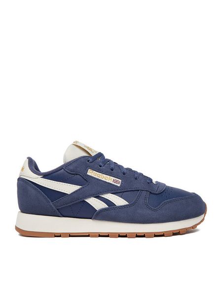 Reebok Sneakersy EO-CLASSIC LEATHER 100272621 Granatowy. Niebieskie buty sportowe chłopięce Reebok, ze skóry, bez zapięcia. Za 249.99 zł.