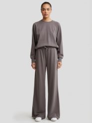Bluza damska z haftem na piersi szara Mindy 903. Szare bluzy bez kaptura damskie Big Star, l, z bawełny. W wyprzedaży za 159.99 zł.