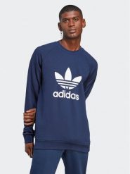 Adidas Bluza Adicolor Classics Trefoil Crewneck Sweatshirt IA4853 Niebieski Regular Fit. Niebieskie bluzy bez kaptura męskie Adidas, m, z bawełny. Za 279.99 zł.