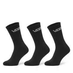 Skarpety długie Vans. Czarne skarpetki męskie Vans, bez wzorów. Za 89.99 zł.