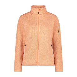 Bluza polarowa damska CMP Haze Jacket Knitted. Brązowe bluzy bez kaptura damskie CMP, m, z polaru. Za 304.15 zł.