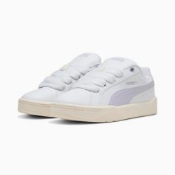 Buty sportowe damskie Puma PARK LIFESTYLE EASY 40049612. Białe buty sportowe na co dzień damskie Puma, bez wzorów, z gumy. Za 195.70 zł.