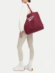 Reebok Torebka CWBEO-RBK-M-012-10 Bordowy. Czerwone torebki klasyczne damskie Reebok, bez wzorów, z materiału, bez dodatków. Za 69.99 zł.