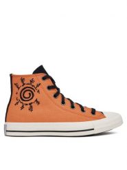Converse Trampki Naruto Chuck Taylor All Star A14836C Pomarańczowy. Brązowe trampki i tenisówki damskie Converse, bez wzorów, z materiału. Za 379.99 zł.