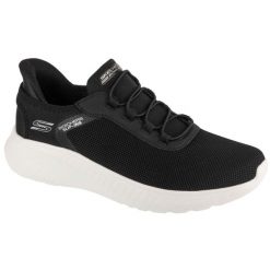 Buty sportowe Sneakersy męskie, Slip-Ins: Bobs Squad Chaos - Tough Walk. Czarne buty sportowe na co dzień męskie Skechers, bez zapięcia, trekkingowe. Za 299.99 zł.