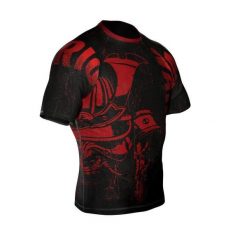 Koszulka kompresyjna Warrior Rashguard DBX Bushido More Dry. Czarne t-shirty sportowe męskie DBX BUSHIDO, bez ramiączek. Za 149.99 zł.
