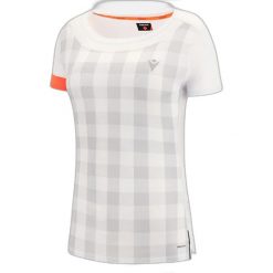 Koszulka damska Macron Prime Briget. Białe bluzki damskie Macron, bez wzorów, sportowe, bez kołnierzyka, bez ramiączek. Za 255.00 zł.