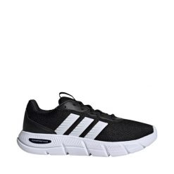 Buty damskie adidas Cloudfoam Flex. Czarne buty sportowe na co dzień damskie Adidas, bez wzorów, z materiału, na fitness i siłownię, Adidas Cloudfoam. Za 175.99 zł.