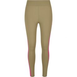 Legginsy damskie Urban Classics Color Block GT. Fioletowe legginsy damskie Urban Classics, bez wzorów. Za 183.50 zł.
