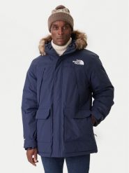 The North Face Kurtka puchowa McMurdo NF0A5GJF Granatowy Regular Fit. Niebieskie kurtki męskie The North Face, l, bez wzorów, z puchu, bez kaptura. Za 2,199.00 zł.