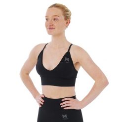Xtreme Sportswear Biustonosz sportowy damski Czarny. Czarne biustonosze sportowe damskie XTREME SOCKSWEAR, bez wzorów. Za 138.99 zł.