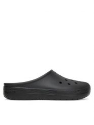 Crocs Klapki Classic Low Profile Clog 211139 Czarny. Czarne klapki damskie Crocs, bez wzorów, z tworzywa sztucznego, bez obcasa. Za 149.99 zł.