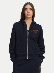 Tommy Hilfiger Bluza Terry WW0WW47845 Granatowy Relaxed Fit. Niebieskie bluzy bez kaptura damskie Tommy Hilfiger, m, z bawełny. Za 649.99 zł.