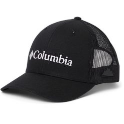 Czapka Z Daszkiem Columbia Mesh Snap Back. Czarne czapki męskie Columbia, bez wzorów, z meshu, sportowe. Za 104.99 zł.