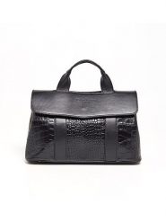 Maison héritage PARIS Skórzana torebka "Geni" w kolorze czarnym - 34,5 x 21 x 14 cm rozmiar: onesize. Czarne torebki klasyczne damskie maison héritage PARIS, bez wzorów, z materiału, bez dodatków. Za 304.99 zł.