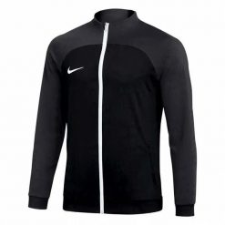Męska Kurtka Dresowa Academy Pro DriFIT. Czarne kurtki męskie Nike, m, bez wzorów, z dresówki, sportowe, bez kaptura. Za 272.99 zł.