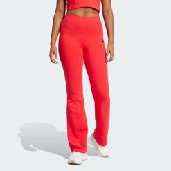Legginsy Essentials Small Logo Flared. Czarne legginsy damskie Adidas, s, bez wzorów. Za 159.00 zł.