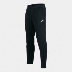 Spodnie do piłki nożnej męskie Joma Nilo. Czarne spodnie dresowe męskie Joma, bez wzorów, z dresówki. Za 68.00 zł.