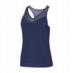 Top tenisowy Fila Top Angelika. Niebieskie topy sportowe damskie Fila, m, bez wzorów, z elastanu, bez ramiączek. Za 127.99 zł.