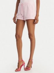 Juicy Couture Szorty sportowe Tamia JCWHS126305 Różowy Regular Fit. Czerwone spodenki sportowe damskie Juicy Couture, xs, z syntetyku. Za 239.99 zł.