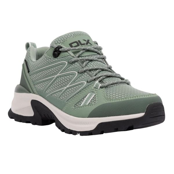 Buty Sportowe Damskie Zindzi II DLX. Niebieskie buty sportowe na co dzień damskie Trespass, bez wzorów, z meshu, trekkingowe. Za 772.99 zł.