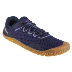 Buty do chodzenia męskie Merrell Vapor Glove. Niebieskie obuwie do biegania damskie MERRELL. Za 549.99 zł.