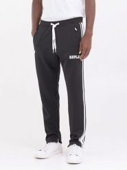 Replay Spodnie dresowe w kolorze czarnym rozmiar: XXL. Czarne spodnie dresowe męskie Replay, bez wzorów, z dresówki. Za 296.56 zł.