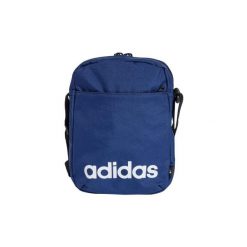 ADIDAS Organizer Linear - mała torebka na ramię 21x15x5 cm. Niebieskie torebki klasyczne damskie Adidas, bez wzorów, z tkaniny, małe, bez dodatków. Za 58.99 zł.