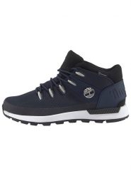 Timberland Botki "Sprint Trekker Mid" w kolorze granatowym rozmiar: 43. Niebieskie buty zimowe męskie Timberland, z materiału, bez zapięcia. Za 299.50 zł.