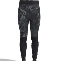 Legginsy termoaktywne narciarskie męskie Quechua BL 900 wool seamless. Czarne bielizna termoaktywna męska QUECHUA, m, bez wzorów, z elastanu. Za 219.99 zł.