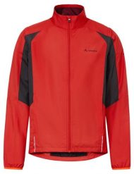 Kurtka rowerowa M Dundee ZO Jacket. Czerwone kurtki męskie Vaude, l, bez wzorów, z materiału, rowerowe. Za 464.20 zł.