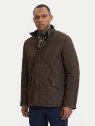 Barbour Kurtka przejściowa MQU0281OL51 Zielony Slim Fit. Zielone kurtki męskie Barbour, m, bez wzorów, z syntetyku, bez kaptura. Za 1,219.00 zł.