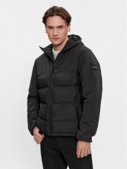 Calvin Klein Kurtka zimowa Mix Media K10K111889 Czarny Regular Fit. Czarne kurtki męskie CALVIN KLEIN, na zimę, m, bez wzorów, z syntetyku, bez kaptura. Za 1,279.00 zł.