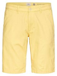 Camel Active Szorty chino - Regular fit - w kolorze żółtym rozmiar: 32. Żółte szorty męskie Camel Active, z bawełny, bez kołnierzyka. Za 113.99 zł.