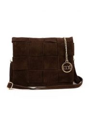 Mia Tomazzi Skórzana torebka "Empoli" w kolorze ciemnobrązowym - 23 x 17 x 5 cm rozmiar: onesize. Brązowe torebki klasyczne damskie Mia Tomazzi, bez wzorów, z materiału, bez dodatków. Za 217.99 zł.
