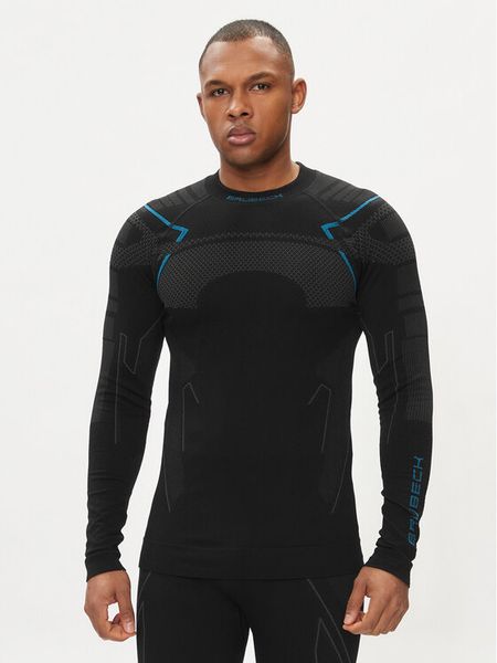 Brubeck Bielizna termoaktywna górna LS1304M Czarny Slim Fit. Czarna bielizna termoaktywna męska Brubeck, m, bez wzorów, z syntetyku. Za 129.99 zł.