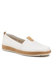 Lasocki Espadryle WI16-2202-03 Biały. Białe espadryle damskie Lasocki, bez wzorów, ze skóry, bez obcasa. Za 131.99 zł.